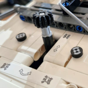 Der Bremshebel in Neutralstellung