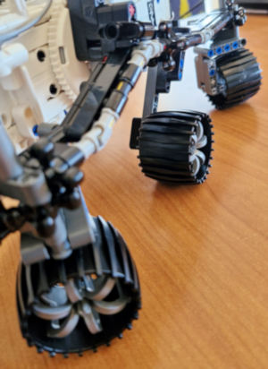 Die Räder in Neutralstellung