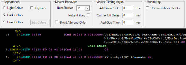 FrameAlyst in Dark Mode